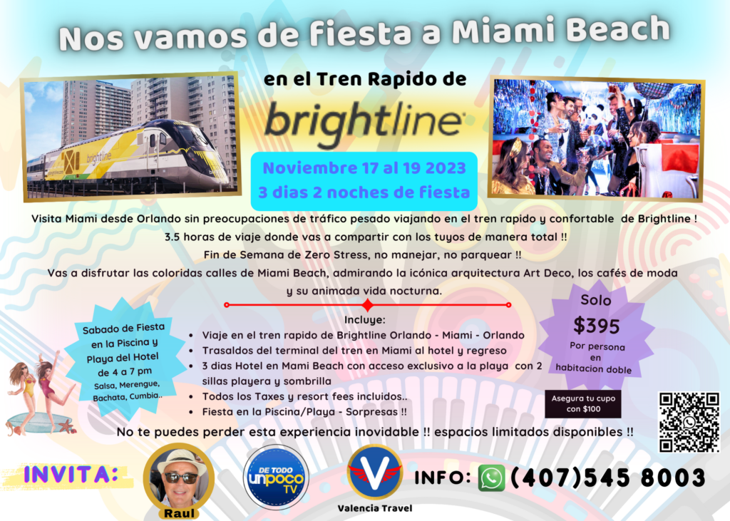 Brightline - Miami Beach - November 17 al 19 2023